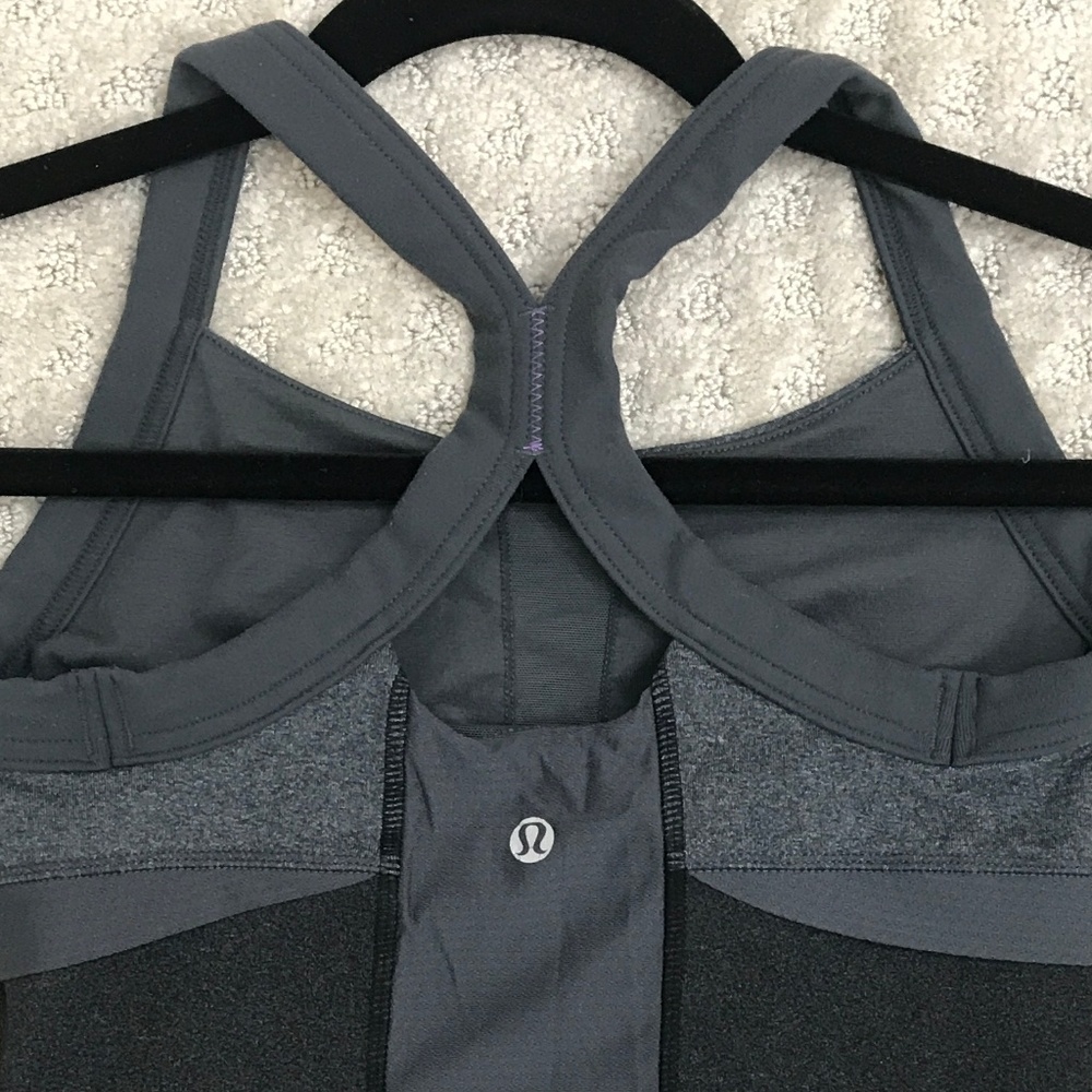 Lululemon Tank Multi Gray Racerback - Picture 3 of 3